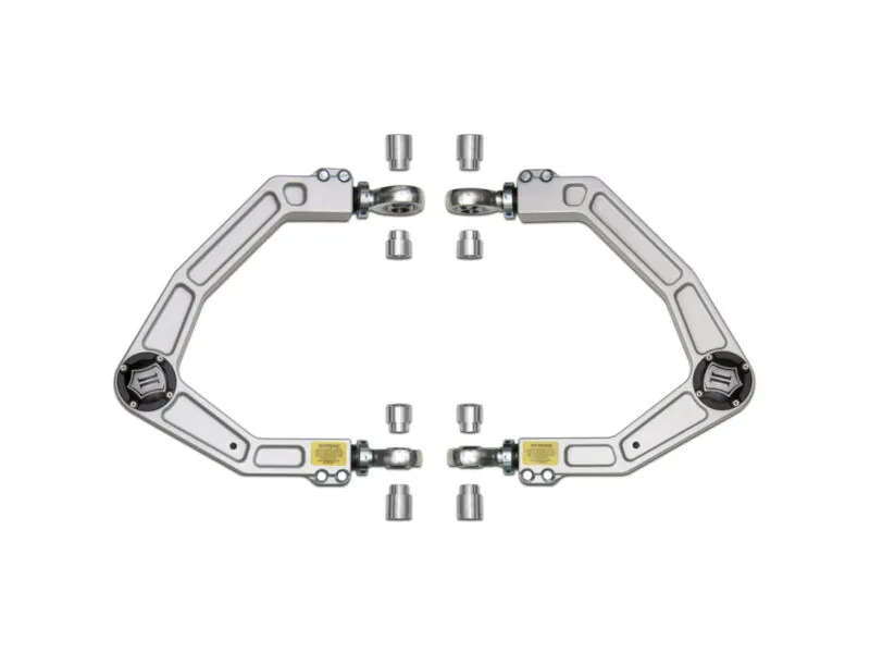 2010-2020 Ford Raptor ICON Billet Aluminum Delta Joint Upper Control Arms (Live Valve Compatible) | 98562DJ