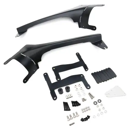 ZROADZ Jeep JL, Gladiator Front Roof LED Bracket to mount (1) 50 or 52 Inch Straight LED Light Bar
