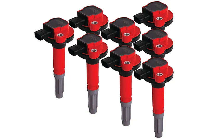 2011-2016 Ford F150 5.0L V8 MSD Red Blaster Coil Packs (Set of 8) | 82488