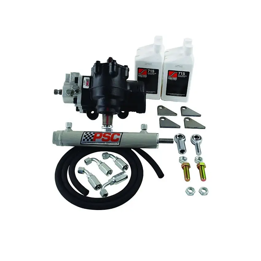 PSC BIG BORE XD Series Cylinder Assist Steering Kit-Weld On 03-08 Ram 5.9/6.7L Cummins