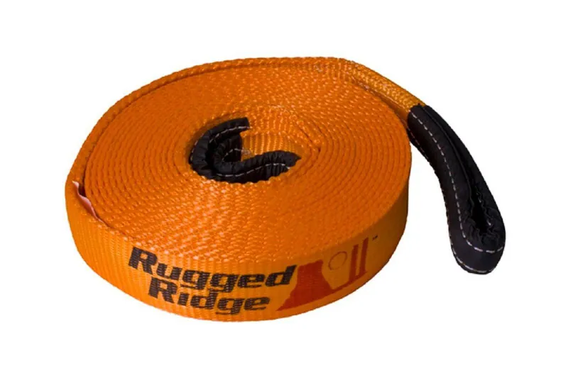 Rugged Ridge 4 inch x 30' Recovery Strap (40,000lbs) | 15104.03