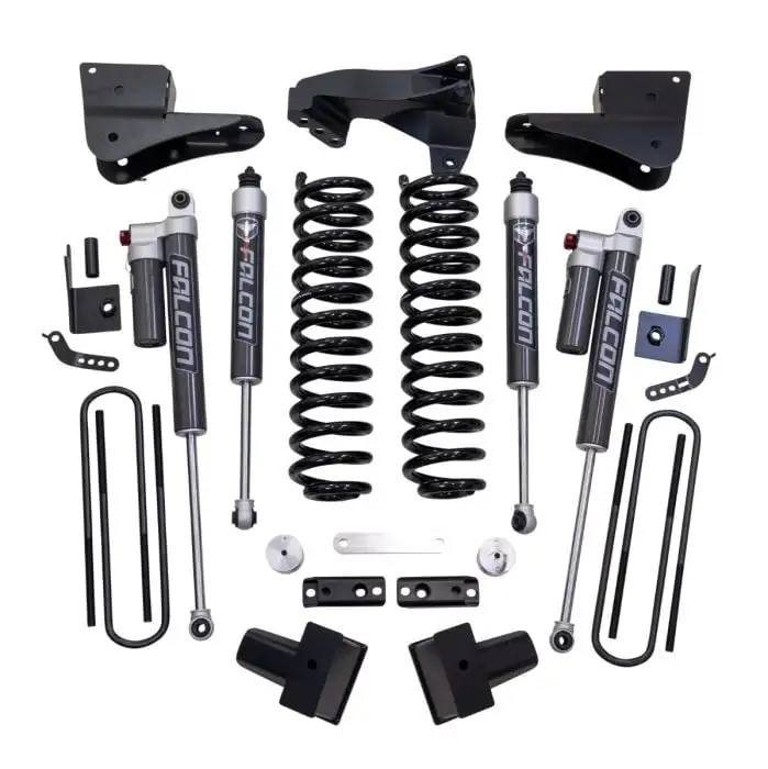 ReadyLift 4" Coil Spring Suspension System with Falcon MAX3.3 Shocks 23-24 Ford 6.7L Powerstroke