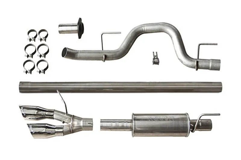2015-2020 Ford F150 Roush Side-Exit Cat-Back Exhaust Kit (304 Stainless) | 421985