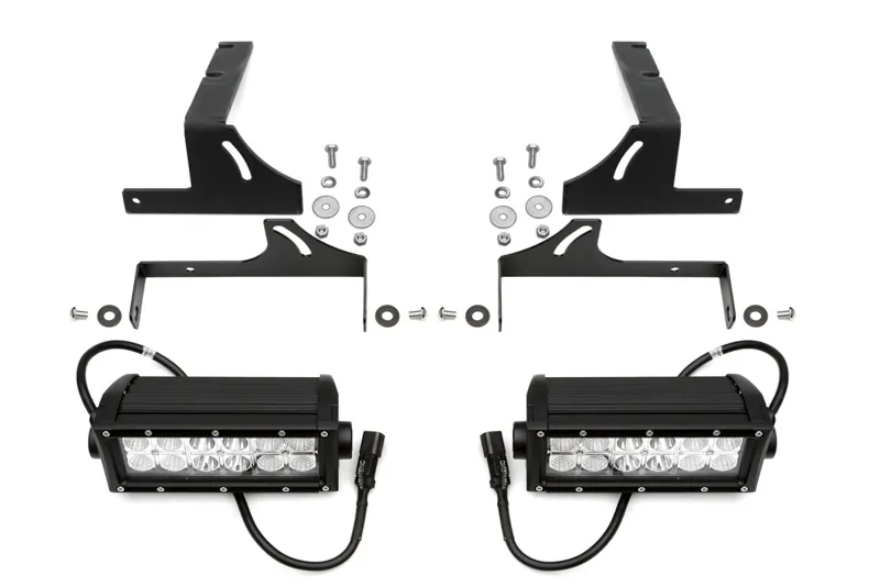 2009-2014 Ford F150 ZRoadZ Frame Mount Backup Light Kit with 6 inch LED Light Bars | Z385721-KIT