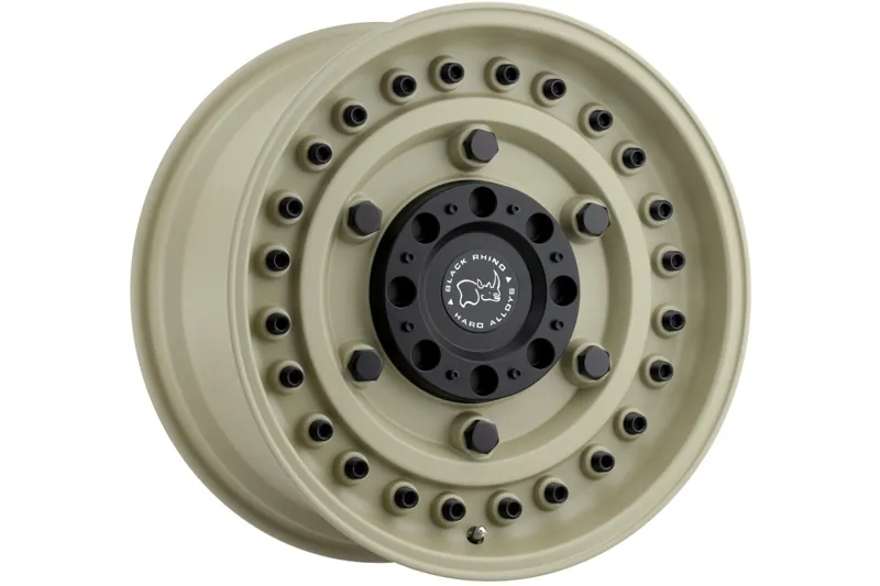 2004-2026 Ford F150 & Raptor Black Rhino 17x9.5 Armory Desert Sand 6mm Offset Wheel | 1795ARY066135D87
