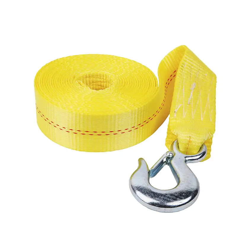 Fulton Trailer Winch Accessory, Strap w/ Hook, 2 in. x 20 ft.