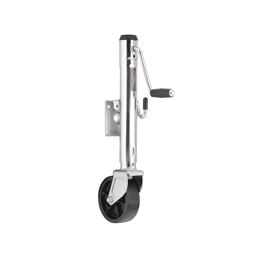 Fulton Marine Trailer Jack, 1,200 lbs. Lift Capacity, Side Wind, Weld-On Side Mount, 10 in. Travel FLXP10W 0301