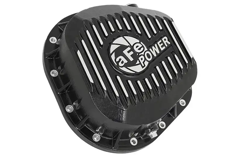 2019-2023 Ford Ranger aFe Black Rear Differential Cover - Machined/Pro Series | 46-71170B