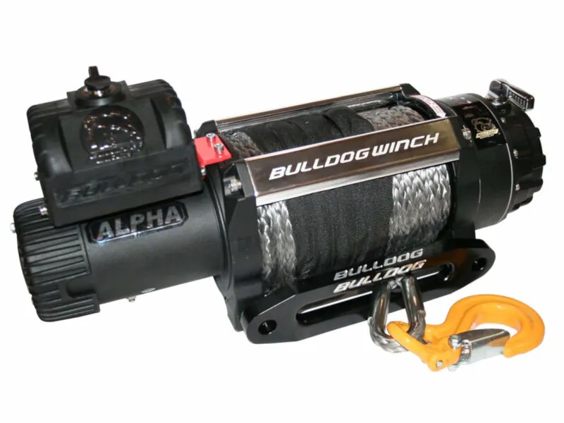 Bulldog Winch 15000lb Alpha Truck Winch with Synthetic Rope | 10048