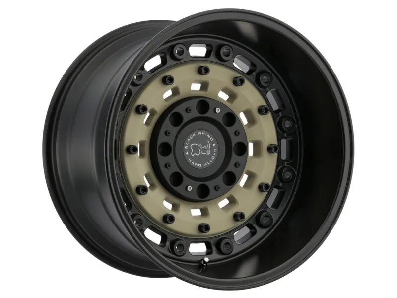 1999-2025 Ford F250 & F350 Black Rhino Arsenal 17x9.5 inch Wheel Sand on Black (12mm Offset) | 1795ARS128170D25