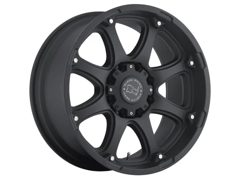 1999-2025 Ford F250 & F350 Black Rhino Glamis 17x9 inch Wheel Matte Black (12mm Offset) | 1790GLA128170M25