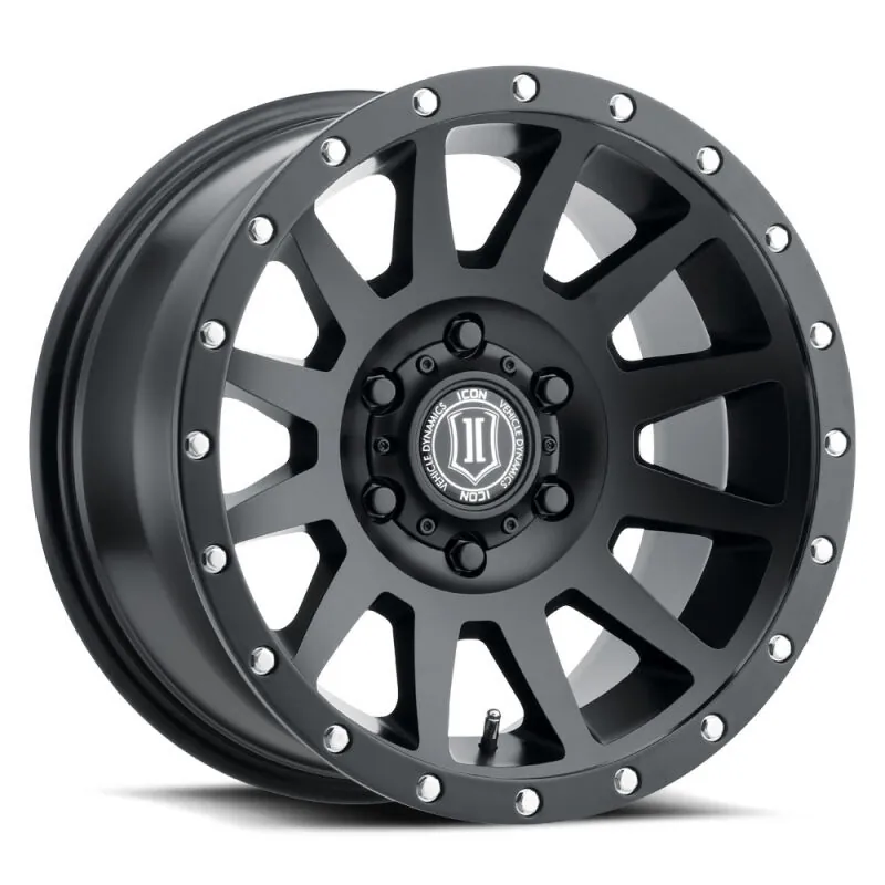 2004-2026 Ford F150 ICON Compression 17x8.5 Wheel Satin Black | 2017856350SB