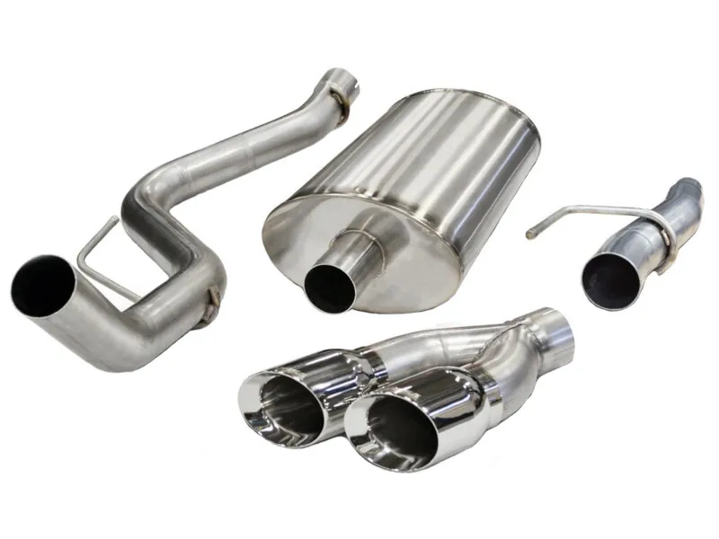 2011-2014 Ford F150 5.0L Corsa Cat-Back Exhaust Kit (Polished Tips) | 14393