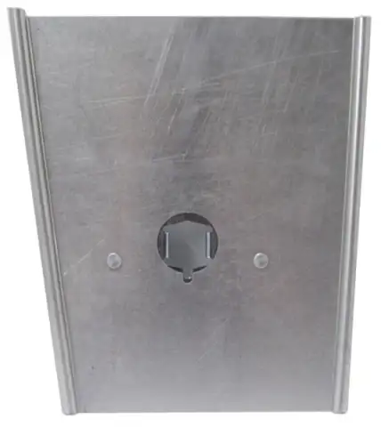 PLATE-ANTENNA GROUND-WITH SUPPORT-USA-74-77 (#E5744)