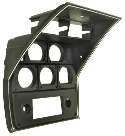 BEZEL-INSTRUMENT CLUSTER-WITH CLOCK IN RADIO-COLLECTOR EDITION-82 (#E6212)