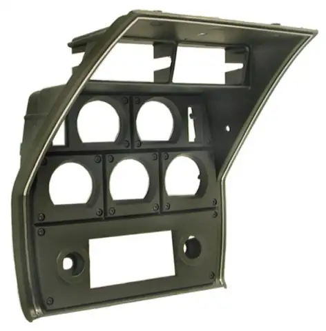 BEZEL-INSTRUMENT CLUSTER-WITH OIL AND TEMP. GAUGE-COLLECTOR EDITION-82 (#E6497)