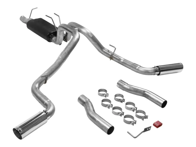 2017-2021 Ford F250 & F350 6.2L Flowmaster Force II Cat-Back Exhaust System | 817757
