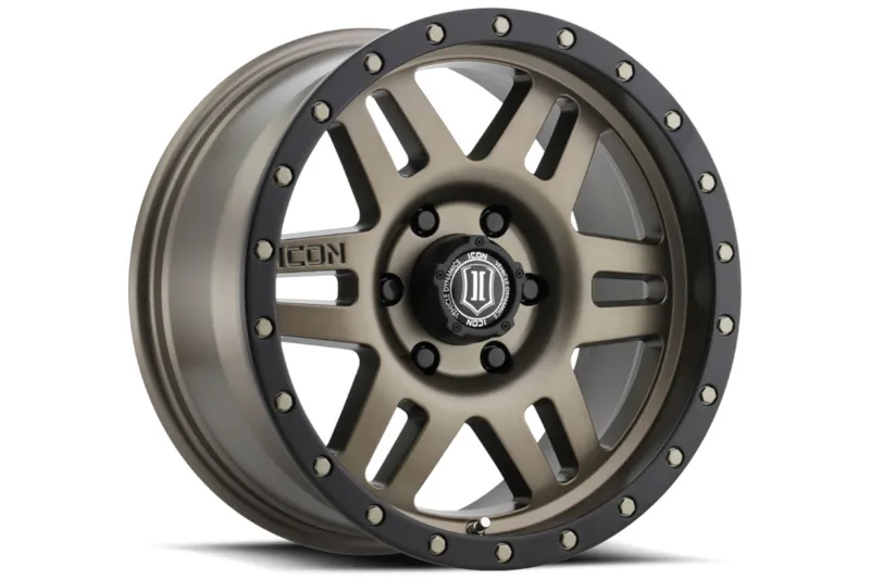 6x139.7mm ICON 17x8.5 inch Six Speed Bronze 25mm Offset Wheel | 1417858357BR