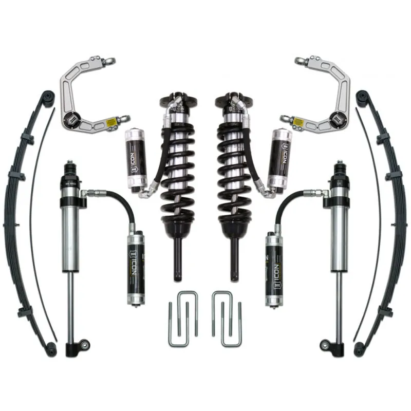 2005-2023 Toyota Tacoma ICON 0-2.75 inch Leveling Kit Stage 9 with Billet UCA | Part# K53009