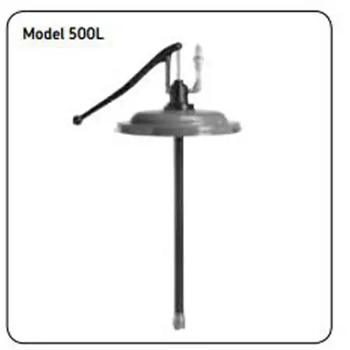 Manually Operated High-Pressure Stationary Grease Pump