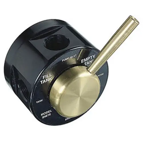 4 - Way Fluid Overfill Warning Valve