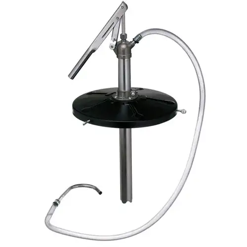Lever Action Bucket Pump, For 5 Gal. Bucket, 4' Hose