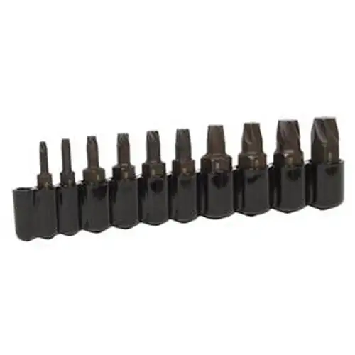 Stripped Screw Extractor Set, 10 Pc