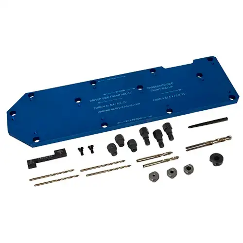 Manifold Drill Template, Ford 4.6/5.4/6.8