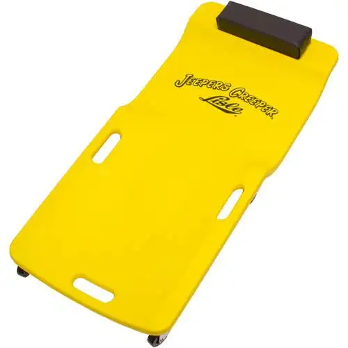 Creeper, Low Profile, Plastic, Yellow