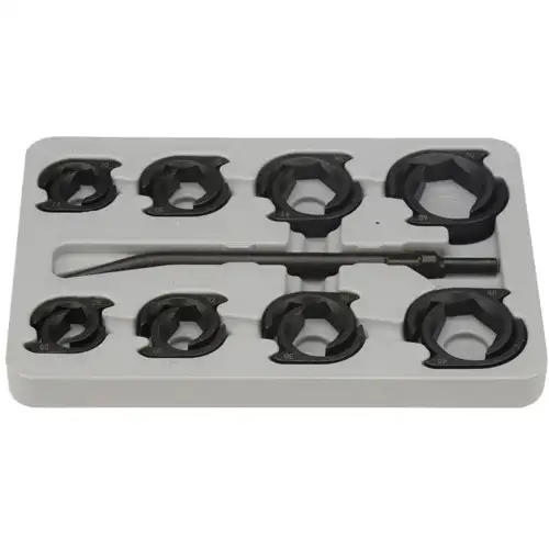 16 Piece Metric Shockit™ Crows Foot Set for Heavy-Duty Industrial/Hydraulic Fittings