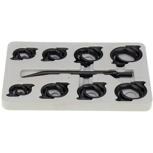 16 Piece SAE Shockit™ Line Wrench Set for Automotive/Hydraulic Line Fittings