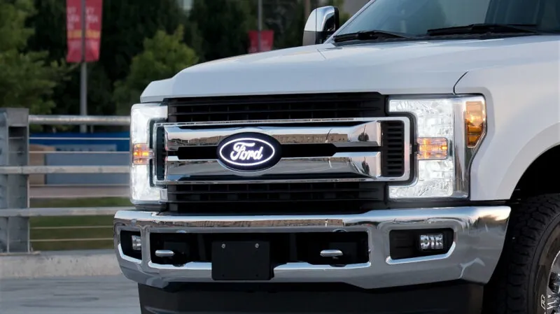 2017-2019 Ford F250 & F350 Putco Luminix LED Ford Emblem (with Front Camera) | 92801