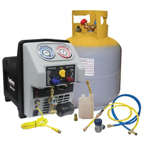 Twin Turbo Recovery Machine With Tank
