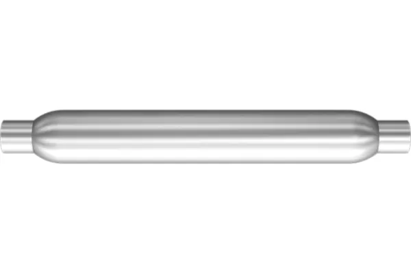 Magnaflow 22 inch L 3.5 inch Round Glasspack Resonator with 2.25 inch Center Inlet/Outlet | 18125