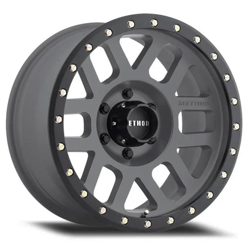 2005-2026 Ford F250 & F350 Method 18x9 inch 309 Grid Wheel (Titanium) 18 Offset | MR30989087818