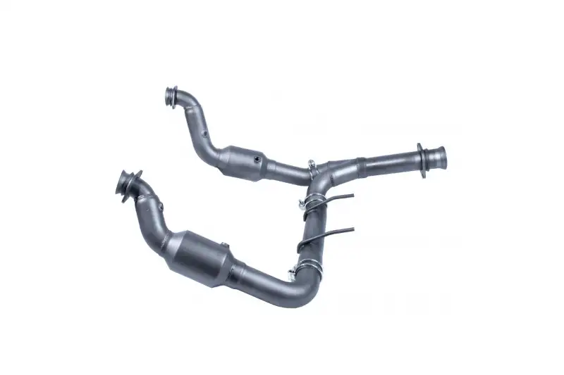 2015-2020 Ford F150 2.7L EcoBoost SPD 3 inch Aluminized Catted Downpipes | DP27F1519-HFC
