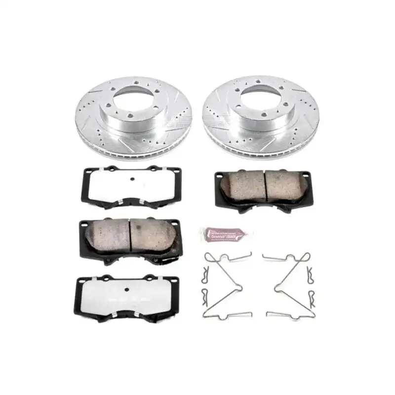 2005-2023 Toyota Tacoma Power Stop Z36 Truck & Tow Performance Brake Kit (Front) | Part# K137-36