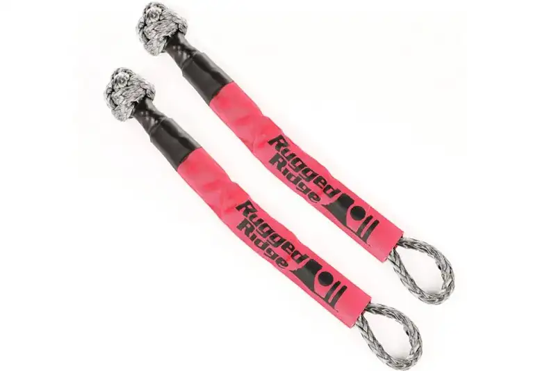 Rugged Ridge 5/16 inch Rope Shackles & Grab Handles | 11235.53
