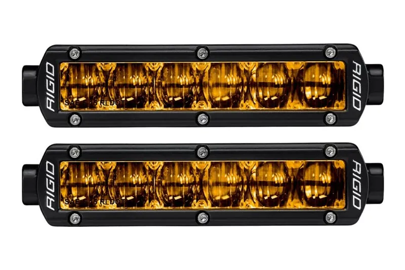 Rigid Industries SR-Series SAE/DOT Compliant Selective Yellow Fog Lights | 906704