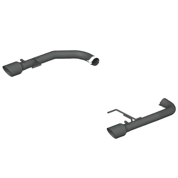 2015-2017 Ford Mustang GT MBRP Black Series 2 1/2 inch Dual Rear Exit Axle-Back Exhaust System | S7276BLK