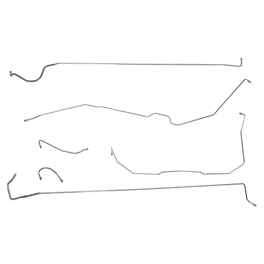 1950 Buick Super Special Series 40 50 (Only) Manual Brake Line Kit 6pc, Stainless