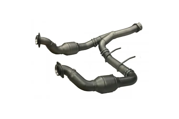 2015-2016 Ford F150 3.5L EcoBoost SPD 3 inch Aluminzed Catted Downpipes | DP35F1516-HFC
