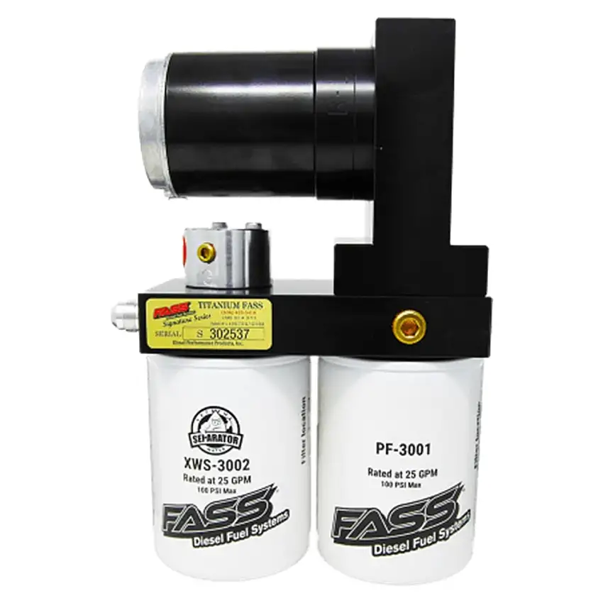 FASS Titanium Signature Series Diesel Fuel System 110GPH 16-20 GM 2.8L Duramax