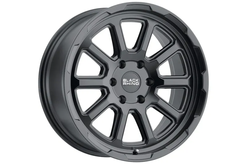 6x139.7mm Bolt Pattern Black Rhino 17x9.5 inch Chase Matte Black -18mm Offset Wheel | 1795CHS-86140M12