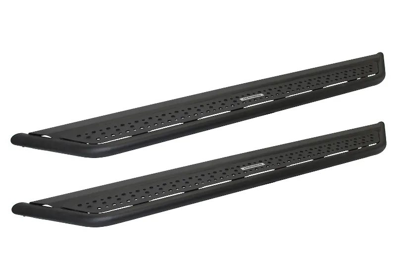 2019-2024 Ford Ranger SuperCrew Go Rhino Dominator D6 Side Steps in Textured Black Finish | D60368T