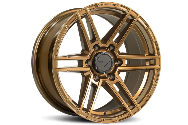 6x139.7mm Bolt Pattern Venomrex 20x9 inch VR-602 Desert Bronze 18mm Offset Wheel | VR602.20090.6139.18C.106.DB