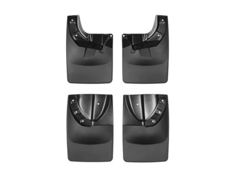 2016-2023 Toyota Tacoma with OEM Fender Flares WeatherTech MudFlap Front and Rear Set | Part# 110055-120055