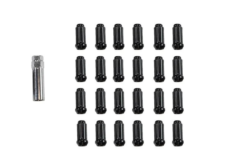 2019-2025 Ranger & 2021-2025 Bronco WCA Black Spline Lug Nuts | K6CS-12150BGR