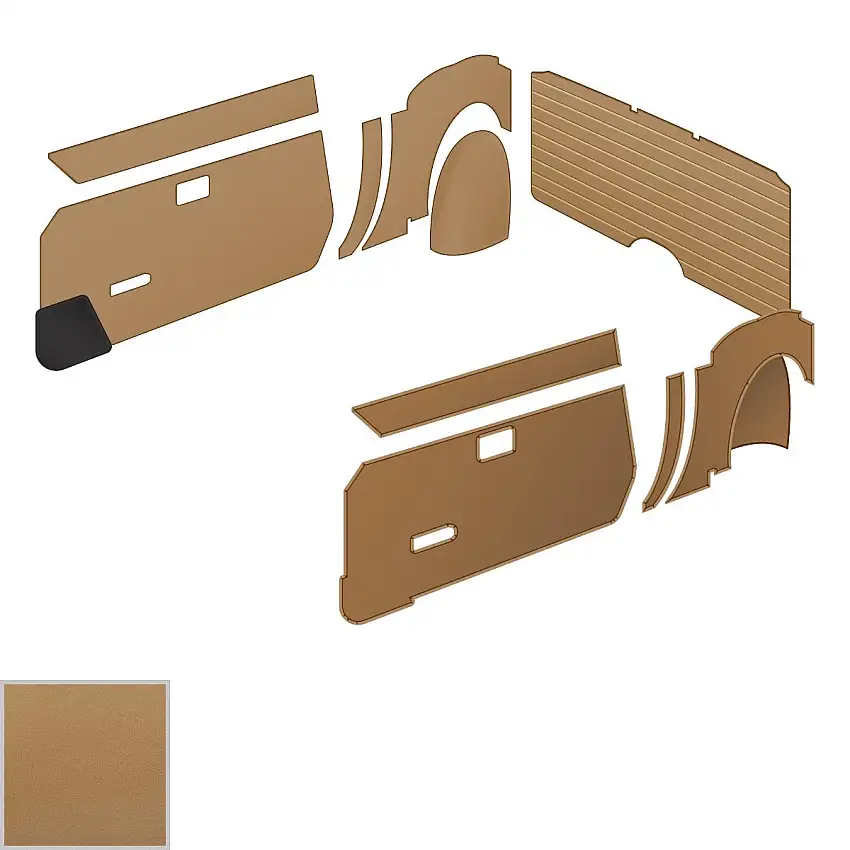 Biscuit Panel Kit by Moss Handcrafted Upholstery