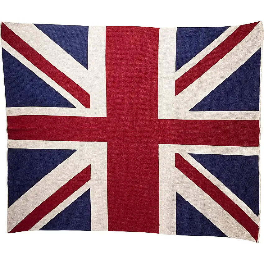 Union Jack Knit Blanket